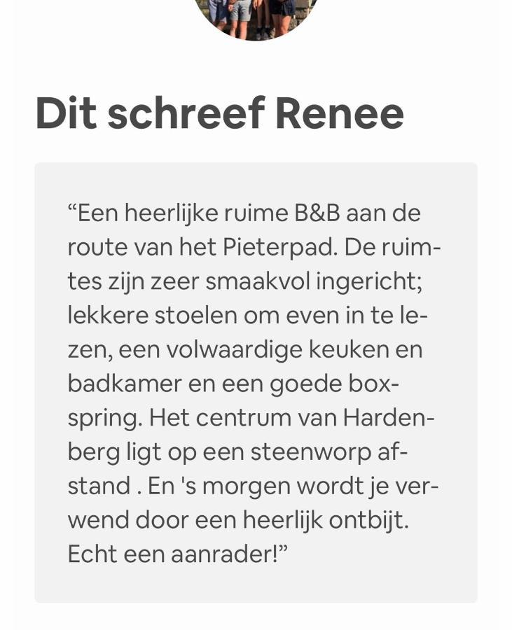 B&B Tussen Vecht En Veer Hardenberg Exteriér fotografie